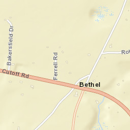 Bethel Florida Street Map