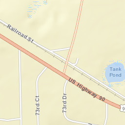 Houston Florida Street Map