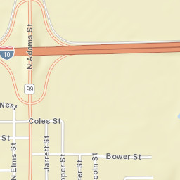 604 North Adams Street, Welsh, LA 70591 Street Map