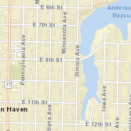 Lynn Haven Florida Street Map