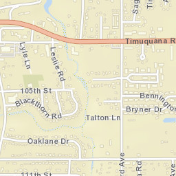 Wesconnett Florida Street Map