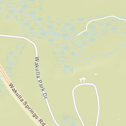 Wakulla Springs Florida Street Map