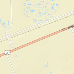 Manns Spur Florida Street Map