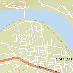 Srinagar Street Map