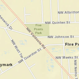 Lacymark Florida Street Map