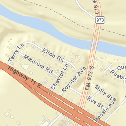 2801-2899 Farm to Market 973, Austin, TX Street Map