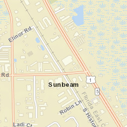 Sunbeam Florida Street Map