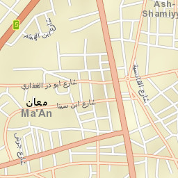 Ma'an Street Map