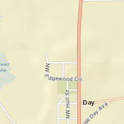 Day Florida Street Map