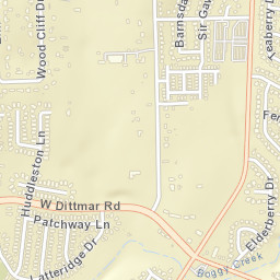 7401-7501 Wood Cliff Drive, Austin, TX Street Map