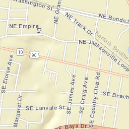 Watertown Florida Street Map