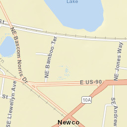 U.S. 90, Lake City, FL 32055, USA Street Map