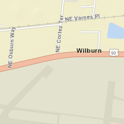 Wilburn Florida Street Map