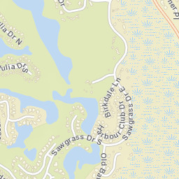 Sawgrass Florida Street Map