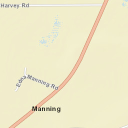 Manning Florida Street Map