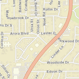 Bellair Florida Street Map