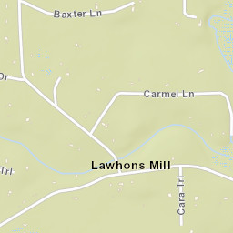 Lawhons Mill Florida Street Map