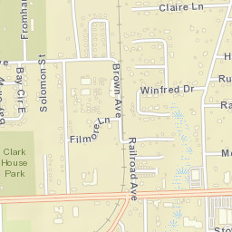 Orange Park Florida Street Map
