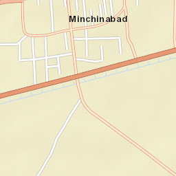 Minchinabad Street Map