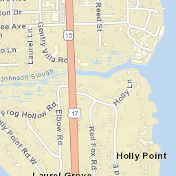Holly Point Florida Street Map