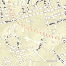 2116-2202 South Market Street, Brenham Street Map