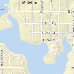 Millville Florida Street Map