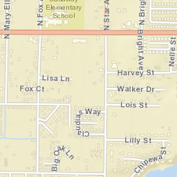 Callaway Florida Street Map