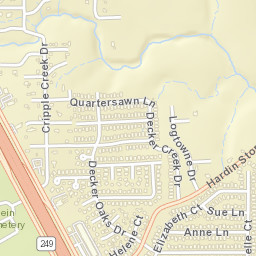 32222 Decker Oaks Drive, Pinehurst, TX Street Map