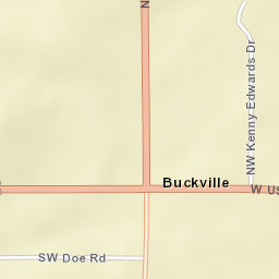Buckville Florida Street Map