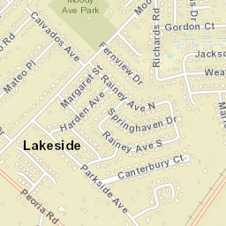 Lakeside Florida Street Map