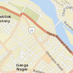 Rishikesh Street Map