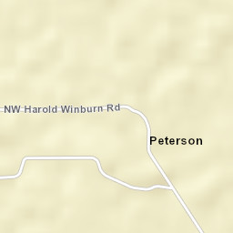 Peterson Florida Street Map