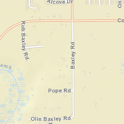 Rattlesnake Bend Florida Street Map