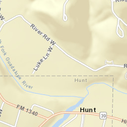 Hunt, TX 78024, America Street Map