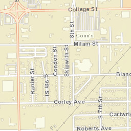 2490-2498 South 11th Street, Beaumont Street Map