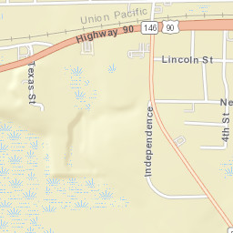 2800-2898 Santa Anna Avenue, Liberty, TX  Street Map
