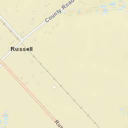 Russell Florida Street Map