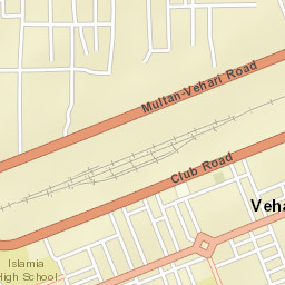 Vihari Street Map