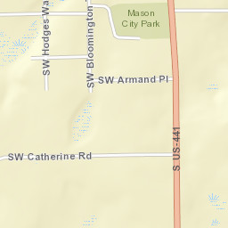 Mason Florida Street Map