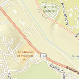 1236 East, Kerrville, TX 78028 Street Map