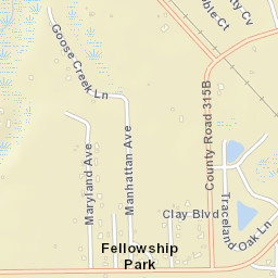 Fellowship Park Florida Street Map