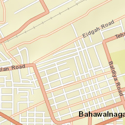 Bahawalnagar Street Map