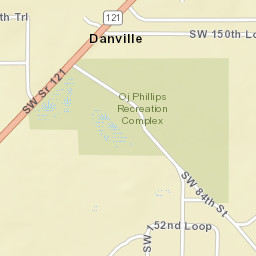 Danville Florida Street Map