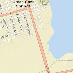 Green Cove Springs Florida Street Map