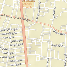 Sakakah Street Map
