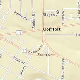 738 High Street, Comfort, TX 78013 Street Map