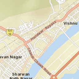 Haridwar Street Map