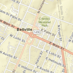 1-101 W Main St, Bellville, TX 77418, USA Street Map