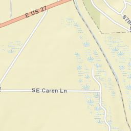 Grady Florida Street Map