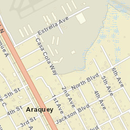 Araquey Florida Street Map